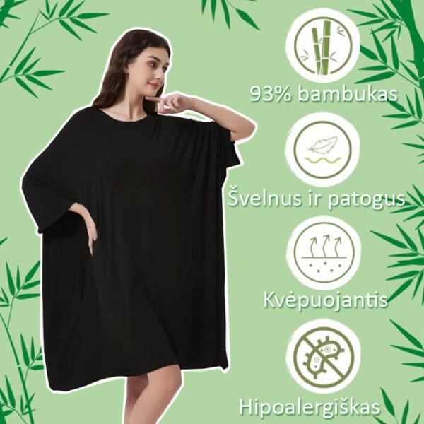 bambuko naktiniai moterims