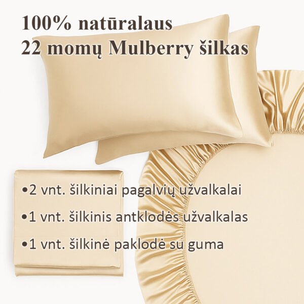 silko patalynes komplektas