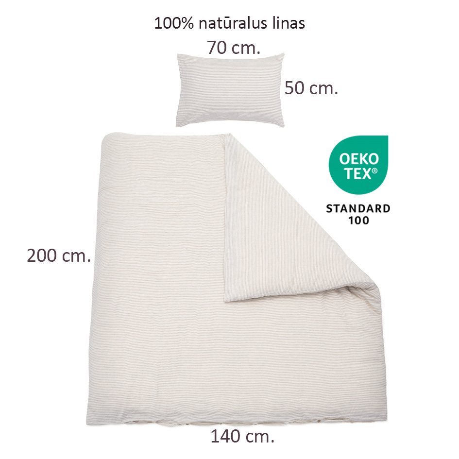 lininis patalynės komplektas