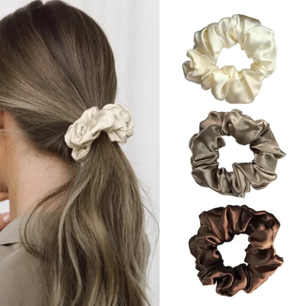 3 Šilko gumelės plaukams