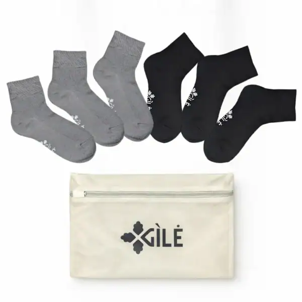 6 šilkinės kojinės