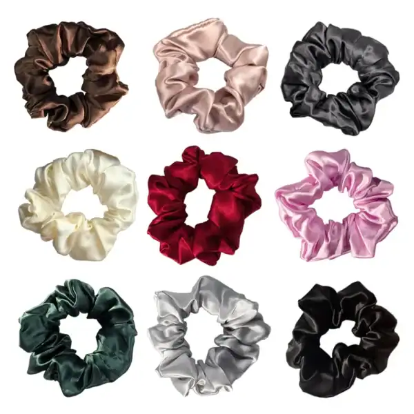 Natūralaus šilko gumytės plaukams